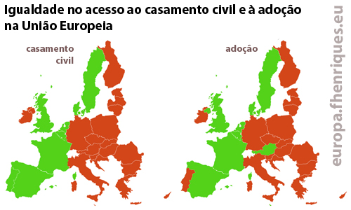 igualdade no acesso ao casamento civil eà adoção na união europeia